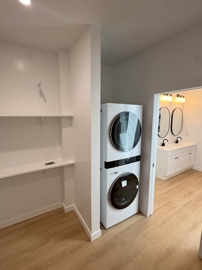 ASG laundry bathroom remodel